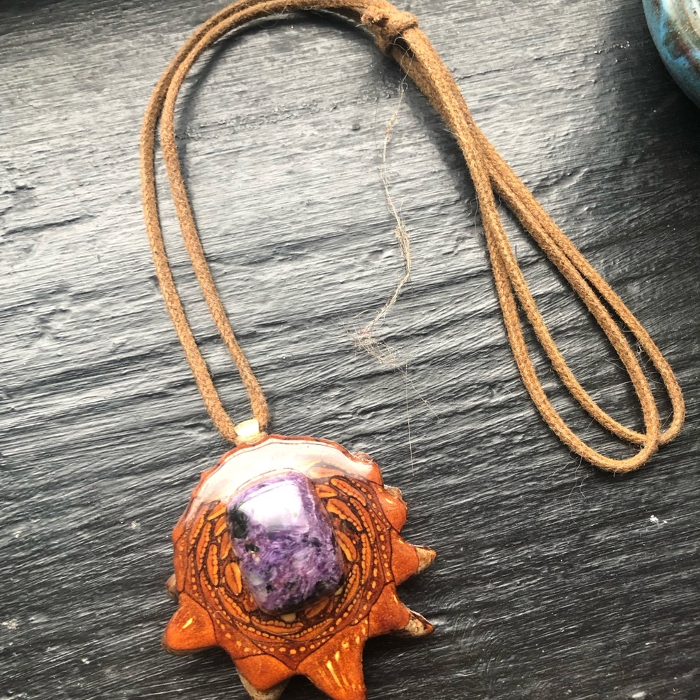 Thirdeye Pinecone necklace